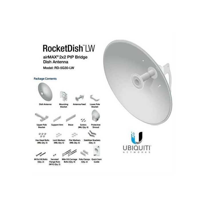 Ubiquiti 5GHz RocketDish RD-5G30