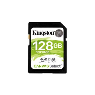 KINGSTON MEMORY CARD SDHC 128GB C10 UHS-I SDS/128GB