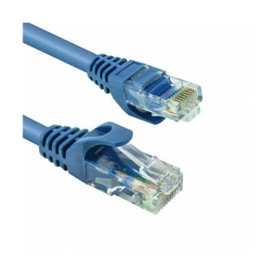 CAVO LAN ETHERNET CAT. 6 50CM BLU VULTECH TAAU005-UTP-BL