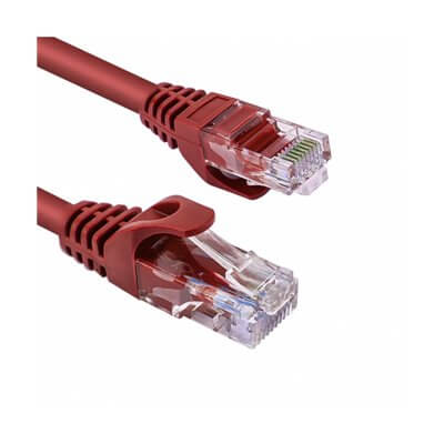 CAVO LAN ETHERNET CAT. 6 50CM ROSSO VULTECH TAAU005-UTP-RD