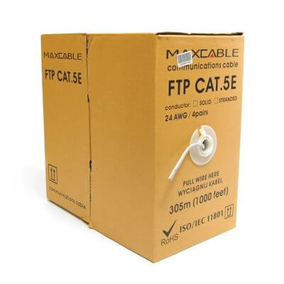 Cavo FTP Maxcable filo kat.5e 305m