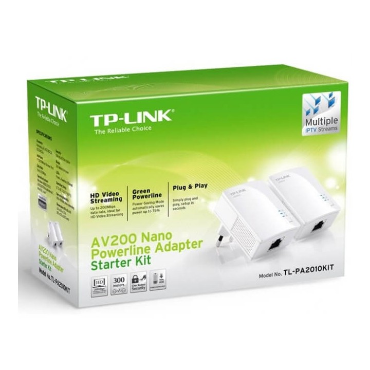 TP-LINK Starter Kit Powerline AV500 TL-PA2010KIT
