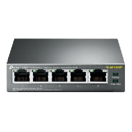 TP-Link TL-SF1005P Switch desktop 5 porte 10/100Mbps 4 PoE