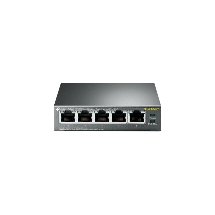 TP-Link TL-SF1005P Switch desktop 5 porte 10/100Mbps 4 PoE