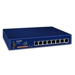 TENDA NT-TEF1108P Switch 8 Porte PoE IEEE 802.3af/at staffe rack 123W