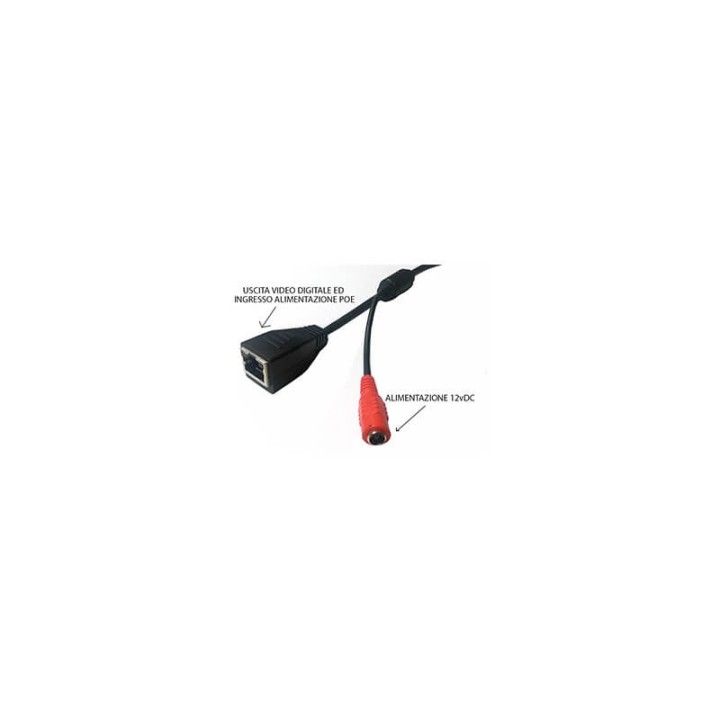 Telecamera POE (Power over ethernet) - Mega22 Poe