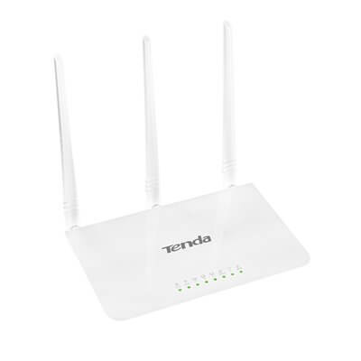 TENDA N300 router wireless 2.4 GHz, 300 Mb/s, 2T3R for ISP