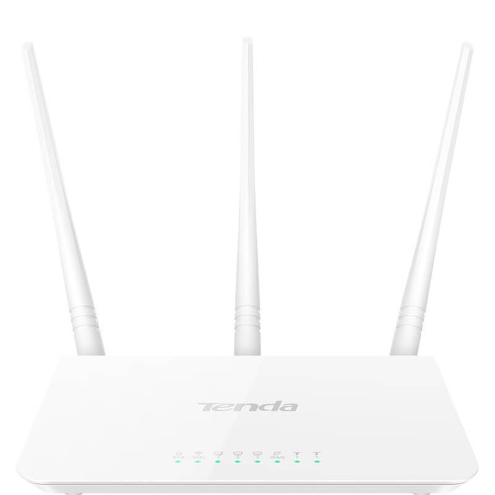 TENDA N300 router wireless 2.4 GHz, 300 Mb/s, 2T3R for ISP