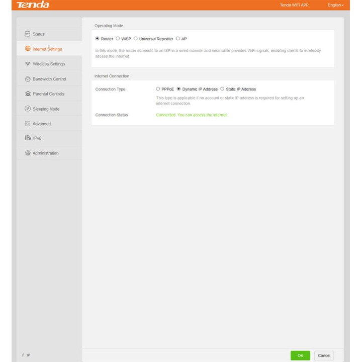 TENDA AC5 Router Wireless 1200Mbps Dual Band Tenda AC5