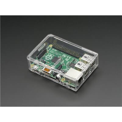 Adafruit Pi Model B+ / Pi 2 Case  Base - Clear 