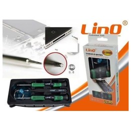 KIT DI ATTREZZI STRUMENTI PER RIPARAZIONE IPHONE 3 4 4S 5 5S 5C 6 6 plus LINQ Li-289A