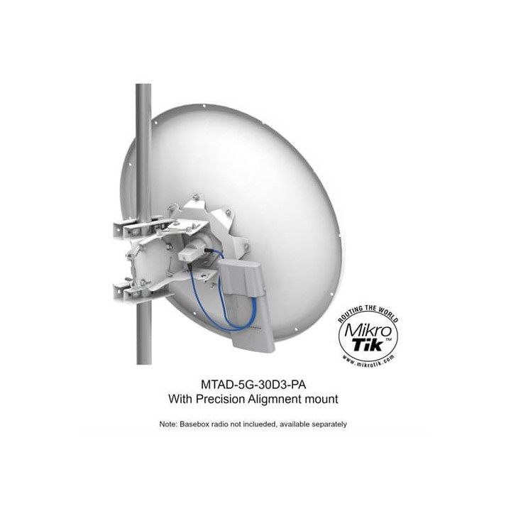MikroTik mANT30 PA MTAD-5G-30D3-PA PARABOLA 5 GHz 30dBi AC
