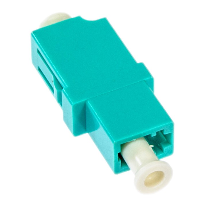Opton adattatore LC/UPC MM Simplex, colore turchese  OP-AD-LCU-OM3-SX