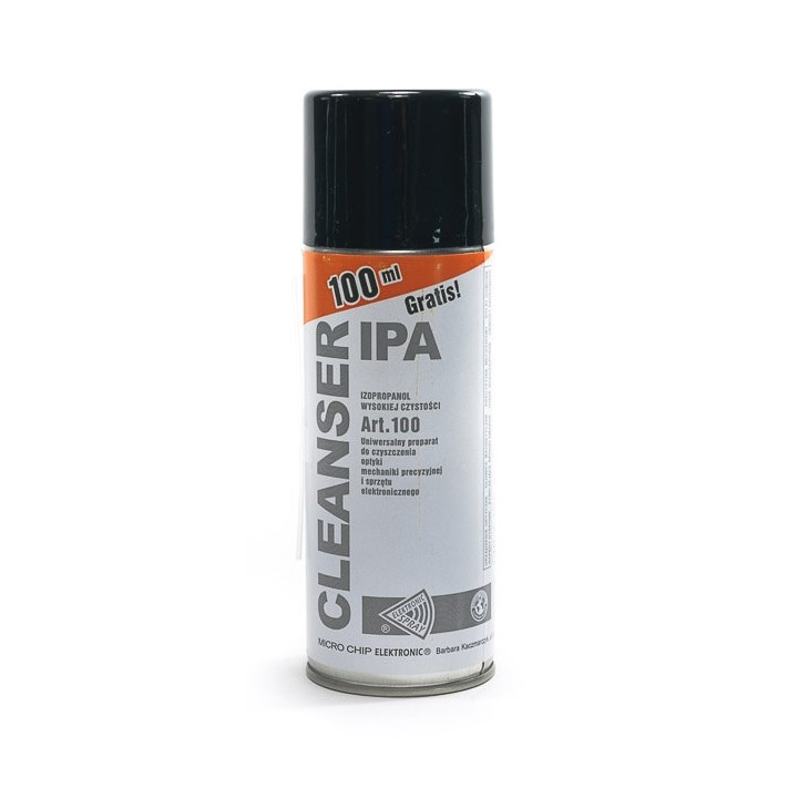 PULITORE IPA 400ML SPRAY ISOPROPANOLO IZOPR-IPA-400ML