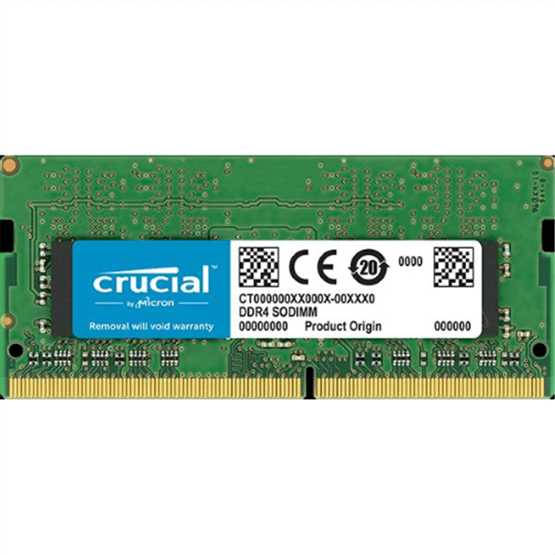 RAM SO-DIMM DDR3L 1600MHZ C11 8GB CRUCIAL CT102464BF160B