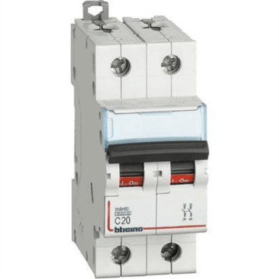 BTDIN45 - MAGNETOT 2P CURVA C 20A 6KA