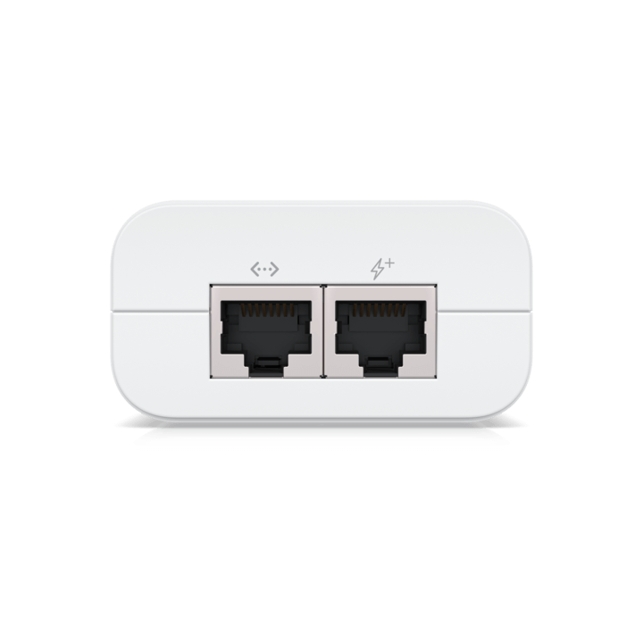 Ubiquiti PoE Injector 802.3AT U-POE-at-EU compatibile con U6-LR, U6-Lite, U6-Pro