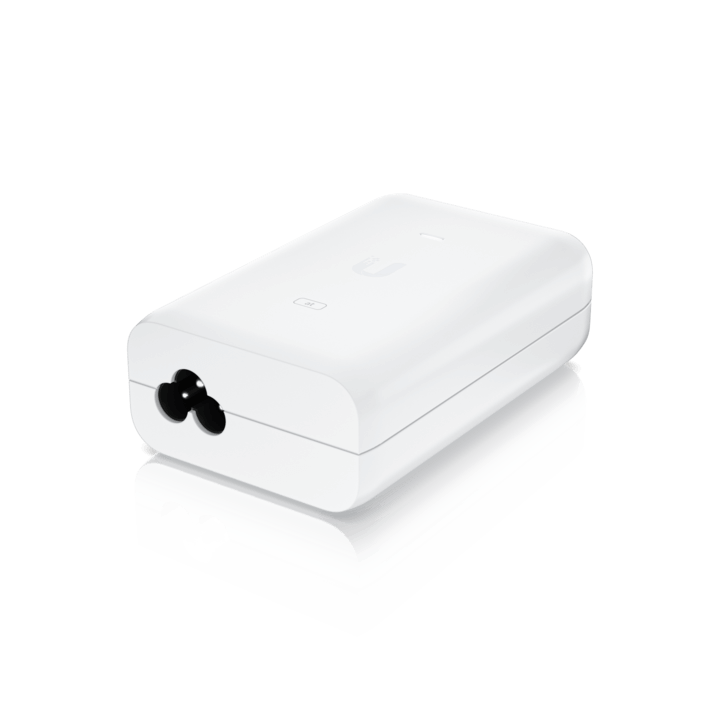Ubiquiti PoE Injector 802.3AT U-POE-at-EU compatibile con U6-LR, U6-Lite, U6-Pro