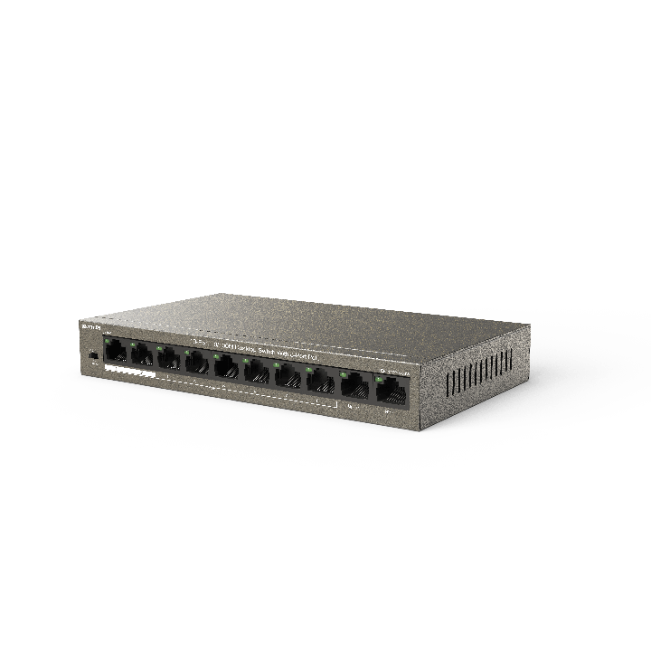 TENDA TEF1110P-63W 8-Port10/100Mbps POE + 2 port