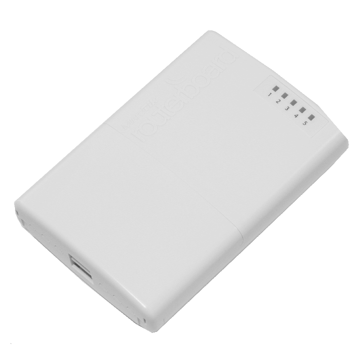 MIKROTIK ROUTERBOARD RB750P-PBr2 PowerBox - 5xLAN,  RouterOS Lv.4