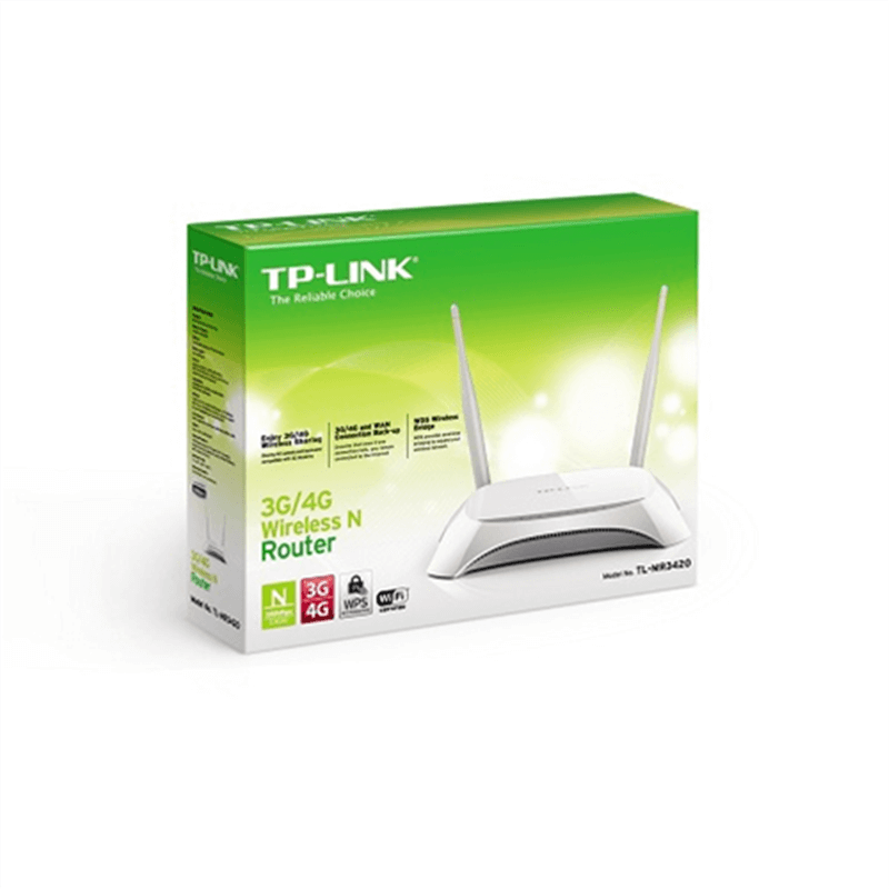 ROUTER 3G/4G WIRELESS N 300MBPS 4*ETHERNET 1*WAN 1*USB TP-LINK TL-MR3420
