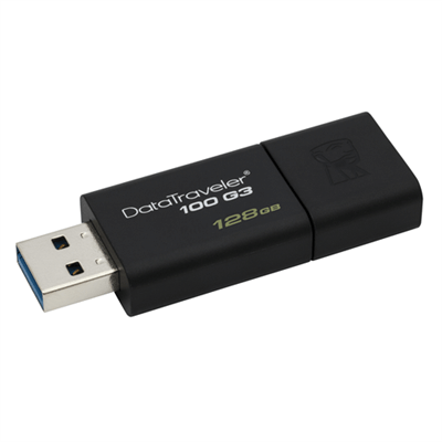 PENDRIVE USB Flash 128GB Kingston DT100G3/128GB USB 3.0