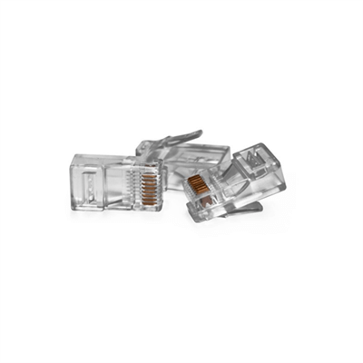 MACH POWER CONNETTORI PLUG DI RETE RJ45 FTP CAT.6 SCHERMATO (CONF. 50PZ) - CV-LAN-026