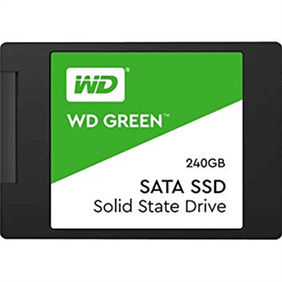 SSD 2,5" 240GB WESTERN DIGITAL GREEN 3D WDS240G2G0A