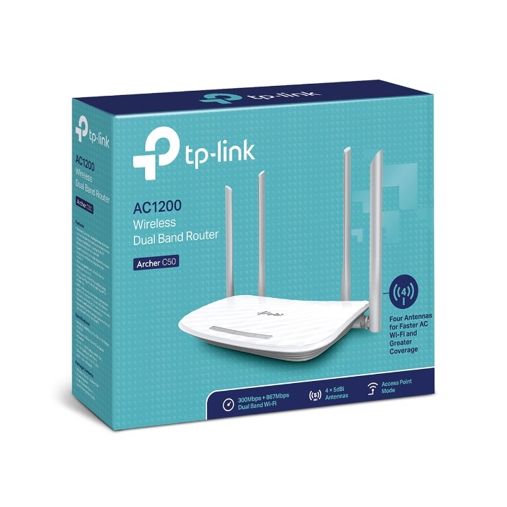 TP-Link Archer C50 AC1200Mbps Wi-Fi Router