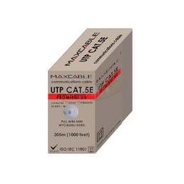 Cavo UTP (cu/Al) 305MT cat.5E MATASSA ESTERNO UV MAXC-UTP-CCA