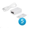 Ubiquiti PoE 24V 24W Gigabit Power Adapter 5 pack POE-24-24W-5P