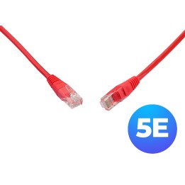 Solarix C5E-155RD-0.5MB patchcord cat 5e UTP 0,5m red