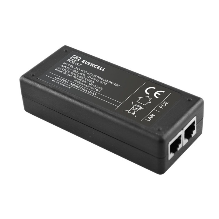 ALIMENTATORE POE-AF 802.3AT POE ADAPTER ZAS-POE-at