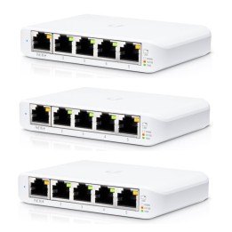 Ubiquiti UniFi Switch 5-port USW-Flex-Mini-3 3 pack