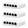 Ubiquiti UniFi Switch 5-port USW-Flex-Mini-3 3 pack
