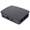 Contenitore ufficiale per Raspberry Pi 3 Model B, 2 B, B+, nero/grigio