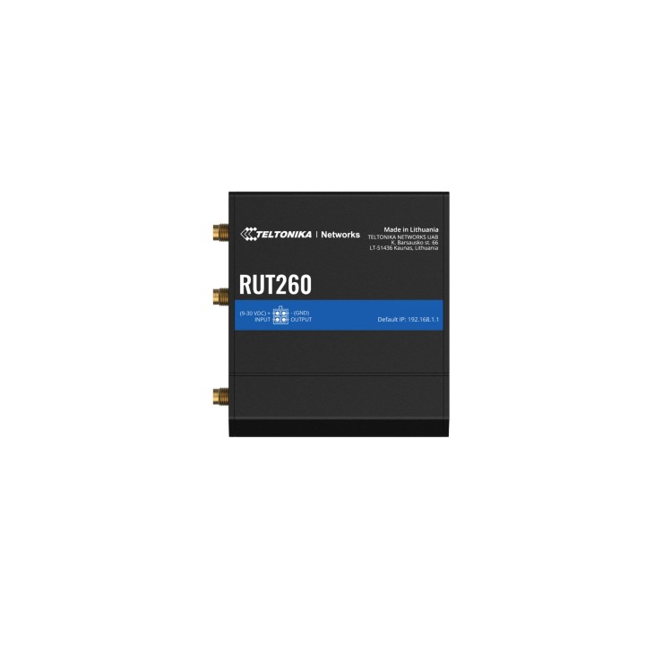 Teltonika RUT260 LTE Cat 6 Router RUT260000000