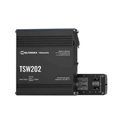 Teltonika TSW202 PoE+ L2 managed Switch 8 10/100/1000, TSW202000000
