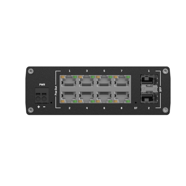 Teltonika TSW202 PoE+ L2 managed Switch 8 10/100/1000, TSW202000000
