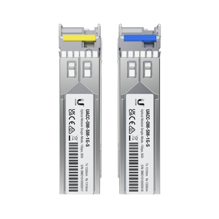 Ubiquiti 1 Gbps Bidirectional Single-Mode Optical Module 20 pack UACC-OM-SM-1G-S-20