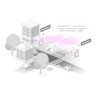 MikroTik Cube CubeG-5ac60aypair Cube 60Pro ac 60GHz 802.11ay CPE Level 3 (5 GHz failover) 2-pack
