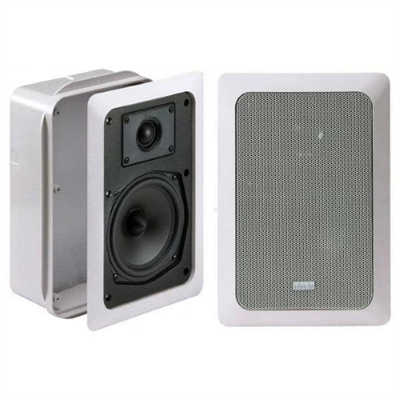 2 VIE INCASSO WOOFER 130mm VERNICE BIANCA