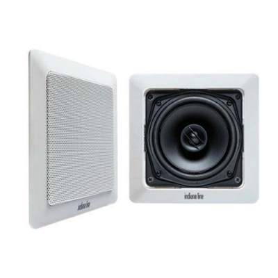 2 VIE INCASSO WOOFER 130mm VERNICE BIANCA