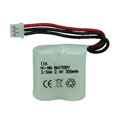 2,4V - 600MAH - BATTERIA NIMH PER RICAMBIO CORDLESS