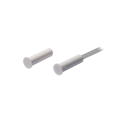 400CTI002P CONTATTO MAGNETICO DA INCASSO CORPO PLASTICO BIANCO