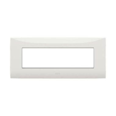 ABB ABB CHIARA - PLACCA 7 MODULI, COLORE BIANCO