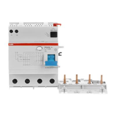 ABB DDA204 A 63A 300MA BLOCCO DIFFERENZIALE 4P - DDA204 A-63/0.3