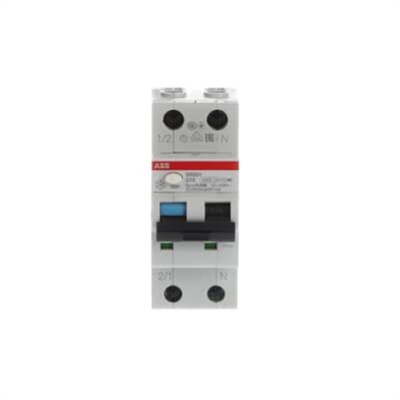 ABB DS201 INTERRUTTORE MAGNETOTERMICO DIFFERENZIALE6KA 1P+N AC C6 30MA