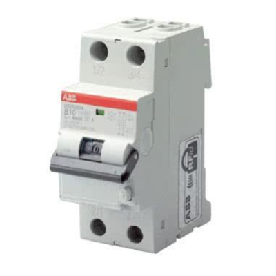 ABB DS202C L INTERRUTTORE MAGNETOTERMICO DIFFERENZIALE 4,5KA 2P AC C6 30MA
