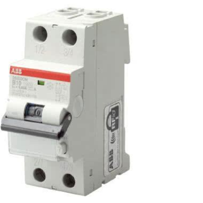 ABB DS202C M INTERRUTTORE MAGNETOTERMICO DIFFERENZIALE 10KA 2P AC C16 30M